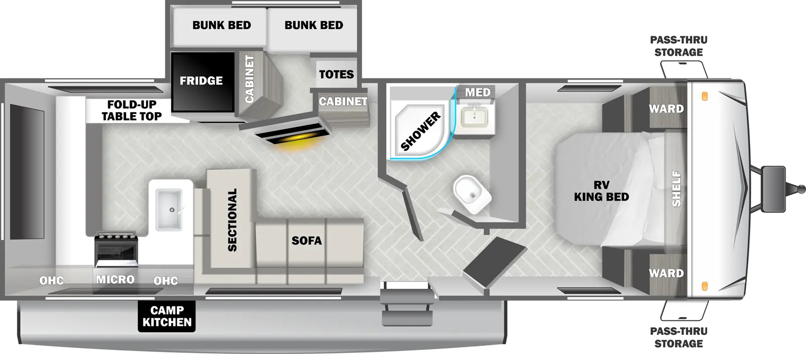 Evo East T2510HBL - DSO Floorplan